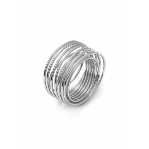 Srebrny pierścionek spirala gładki Srebrny pierścionek spirala gładki