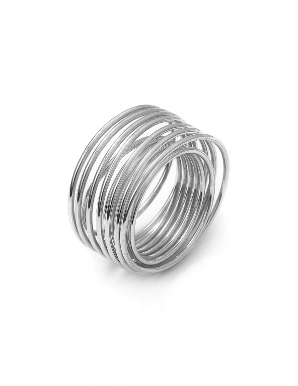Srebrny pierścionek spirala gładki Srebrny pierścionek spirala gładki