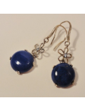 Kolczyki z lapis lazuli "blue drop" Srebrne kolczyki z lapis lazuli "blue drop"